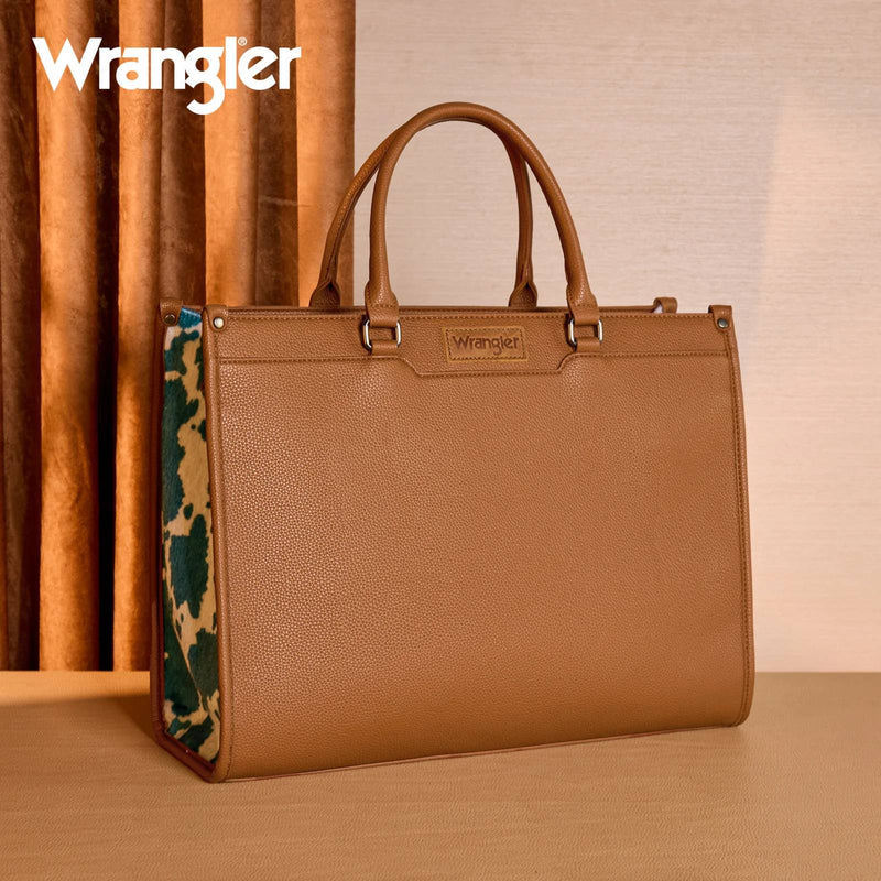 WRANGLER CARRY-ALL LARGE TOTE CROSSBODY BAG